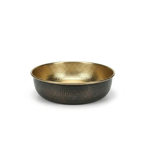 Trendy Metal Silver Color Dessert Serving <b>Bowl</b> Stylish New Arrival Customized Food Fruit <b>Snack</b> <b>Bowl</b> For Restaurant Tableware - Product Image 3