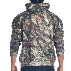 Sudadera con Capucha de Camuflaje Personalizada 100% Algodón, Impermeable, Funcional, para Caza y Tiro, para Uso en Exteriores, OEM - Product Image 6