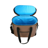 Sac isotherme souple pour pique-nique et camping, design moderne, portable, réutilisable, imperméable en TPU 600D, couleur et logo personnalisés, capacité 24 canettes