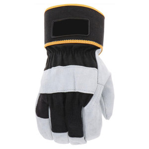 Heavy Duty Work <b>Gloves</b> Cotton <b>Knit</b> Wrist Anti-Slip Abrasion Resistant General Purpose Safety <b>Gloves</b> - Product Image 4