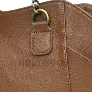 Sac en cuir pour femme de haute qualité personnalisé, sac en cuir véritable imperméable avec deux poignées - Product Image 4