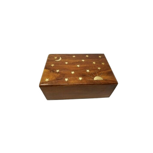 Caja de Almacenamiento de Madera de Lujo, Organizador Multiusos para Decoración del Hogar y Empaque de Regalos - Product Image 1