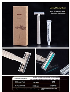 Maquinilla de Afeitar de Seguridad de Aluminio para Hotel, Maquinilla de Afeitar Manual de Una Sola Cuchilla, Fácil de Guardar, Tamaño Compacto, Ideal para Viajes de Negocios - Product Image 5