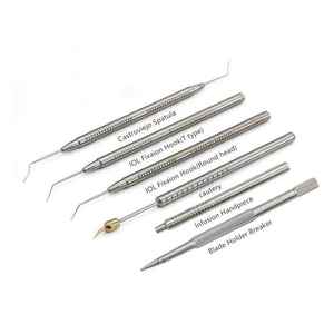 Juego de Instrumentos de Microcirugía de Titanio para Cataratas, Instrumentos Quirúrgicos Oftálmicos de Acero Inoxidable para Cirugía Ocular - Product Image 2