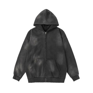 Heavyweight Hooded Sweatshirt Casual Daily Wear Soft Fabric Comfortable Apparel for Men - Product Image 2