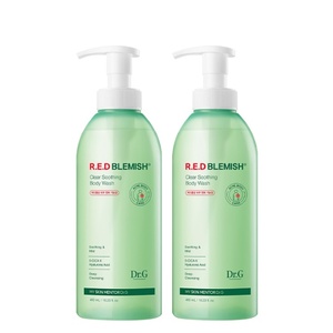 Dr.G Corea ufficiale rosso inestetismo trasparente lenitivo per il corpo 480ml 1 confezione di gel doccia - Product Image 1