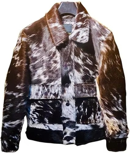 Chaquetas de Mujer de Cuero Vacuno Auténtico, Chaqueta Varsity de Lujo con Cinturón en la Cintura - Product Image 1