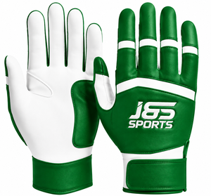 Guantes de Bateo de Béisbol Personalizables OEM al por Mayor, Guantes de Bateo de Softbol de Cuero de Cabra Transpirable de Alta Calidad, Profesionales J S - Product Image 3