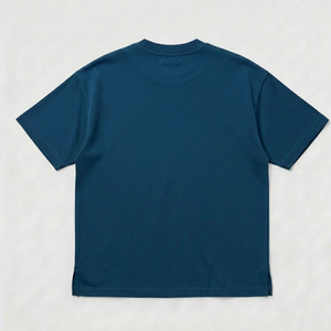 Custom High Quality Men's T-Shirt Sleeve 100% Cotton 280GSM Heavyweight Oversized T-Shirt Oversized Streetwear <b>Tee</b> - Product Image 4
