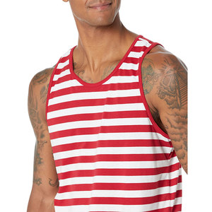 Débardeur pour homme avec design à emmanchures profondes, tissu en polyester léger et doux pour la peau, débardeur sans manches, idéal pour la musculation - Product Image 6