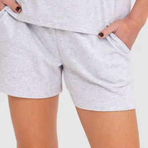 Conjunto de Camiseta y Pantalones Cortos Casuales de Última Moda para Mujer, Conjunto de Dos Piezas de Algodón para Verano, Conjuntos de Ropa al por Mayor - Product Image 6