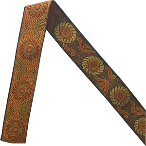 Lo más nuevo, tela Jacquard, diseño al por mayor, cinta de etiquetas impresas personalizadas, cinta Jacquard orgánica a la venta, Color sólido ASM - Product Image 1