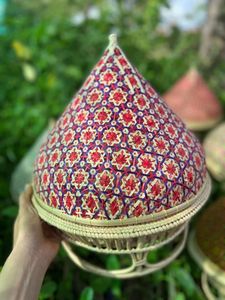 Accesorio para el hogar, tapa de bambú tejida en forma de cúpula, tapa antipolvo, cubierta de cocina reutilizable, tapa decorativa de bambú, estilo de vida sostenible - Product Image 3