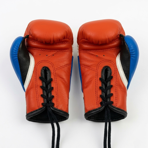 Mini-gant de boxe en cuir PU imprimé numériquement avec motif drapeau français, ornement promotionnel pour voiture, porte-clés, ornement de rétroviseur - Product Image 3