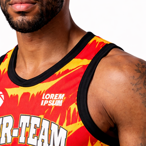 Conjunto de Uniforme de Baloncesto Personalizado, Camiseta y Pantalones Cortos, Ropa Deportiva Profesional para Entrenamiento y Partidos, Malla Transpirable Sublimada, Venta al Por Mayor OEM - Product Image 2