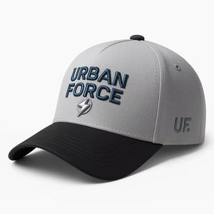 Casquette Snapback Unisexe Grise à 6 Panneaux en Coton avec Fermeture Arrière Ajustable, Chapeau de Baseball Décontracté Couleur Unie Taille Adulte - Product Image 6