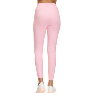 Leggings de yoga taille haute pour femme, élastiques, en nylon et élasthanne, unis, avec contrôle du ventre, vêtements de sport personnalisés - Product Image 3