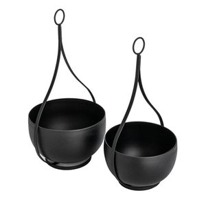 Metal Plant Hanger,Metal Round Hanging <b>Planter</b> Flower Plant Pot - Product Image 5