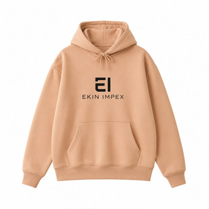 เสื้อฮู้ดดี้โอเวอร์ไซส์แบบสั่งทำพิเศษ ผ้าฝ้ายฟลีซพรีเมียม สวมใส่ได้ทั้งชายและหญิง สไตล์ลำลองแนวสตรีทแวร์ - Product Image 1
