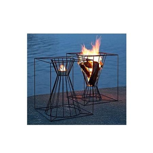 Brasero de Hierro de Diseño Atractivo, Tamaño Personalizado, Hecho a Mano, Forma Redonda, Directo del Fabricante en India - Product Image 2