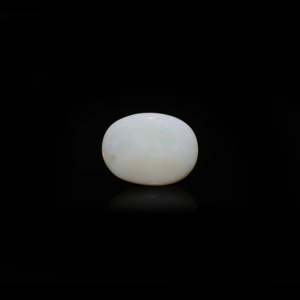 Natural Larimar Loose Gemstone 4.95 Carat Oval Cabochon for Fine Jewelry - Product Image 2