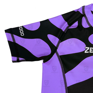 T-shirt de sport unisexe à manches courtes, respirant, à séchage rapide, en tissu compressif 220g, pour la course à pied et l'entraînement en salle de sport - Product Image 4