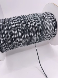 3mm 5mm 6mm Golden Silver Brown Black Metallic Thick Braided Eco-Friendly Soutache <b>Cord</b> for Home Textile <b>Bags</b> Shoes Garment DIY - Product Image 5