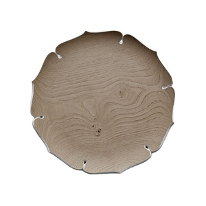 Bandeja de Servicio de Madera de Grado Comercial |   Bandeja de Madera Maciza para Alimentos, para Uso en Hoteles y Restaurantes, Utensilios de Cocina, Decoración del Hogar - Product Image 2