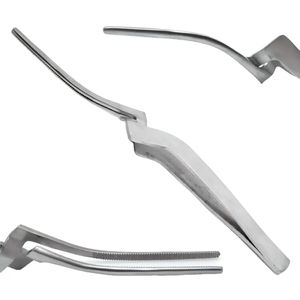 Nuevas Pinzas Articuladoras Dentales Manuales de Acero Inoxidable Curvadas de 6 Pulgadas, Certificadas por la CE, para Sujetar el Conjunto Dental Posterior, Quirúrgicas - Product Image 1