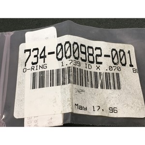 LAM 734-000982-001 O-RING 1.739 ID X .070, 127435 - Equipo y Piezas de Semiconductores de Confianza de Tradicción Global - Product Image 1