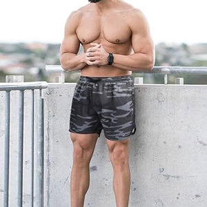 <b>Camo</b> Sport Shorts Custom Logo Quick-dry Workout Athletic Running Lightweight Men Breath Wear Sports Gym Shorts With Pockets - Product Image 5