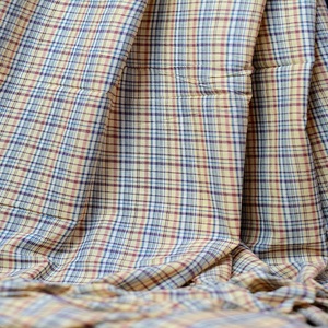 Tela de algodón Khadi teñida de primera calidad para prendas étnicas, material de tela de algodón Khadi para vestidos al mejor precio del fabricante. - Product Image 3