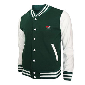 แจ็คเก็ต Letterman คุณภาพสูง แห้งเร็ว สำหรับผู้ชาย ออกแบบโลโก้ได้ตามต้องการ เสื้อผ้าสตรีทแวร์ แจ็คเก็ตฤดูหนาวสำหรับผู้ชาย - Product Image 1