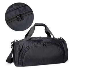 Durable Water Resistant Zipper Closure Sport Duffle Bag Lightweight Large Capacity Travel Bag with <b>Adjustable</b> <b>Strap</b> for Gym - Product Image 4