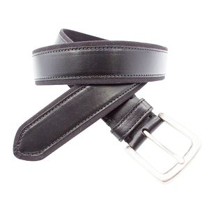 Ceinture en cuir véritable vintage décontractée pour homme, personnalisable par le fabricant, avec logo personnalisé, en acier, de haute qualité, imperméable et respirante - Product Image 5