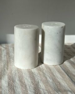 Salt <b>pepper</b> set polished marble salt <b>pepper</b> pot sophisticated kitchen decor marble condiment holder stylish salt <b>pepper</b> storage - Product Image 4
