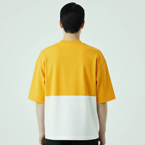 Camisetas Boxy Personalizadas de Alta Calidad para Hombre, Ropa de Verano, Color Personalizado, Manga Corta, 100% Algodón - Product Image 6