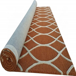 Tapis en laine matelassé à la main, nouveau Design moderne, avec support en toile de coton pour salon et chambre à coucher, chambre d'enfant, peluche adulte - Product Image 1