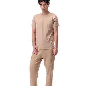 Camiseta Básica de Algodón 100% para Hombre, Cuello Redondo, Corte Regular, Multicolor, Lisa, Transpirable, con Logotipo Personalizado en la Parte Delantera, Ecológica, Antiarrugas - Product Image 1