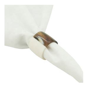 Anillos de Servilleta de Cuerno Hechos a Mano de Lujo 2025, Juego de 4 Piezas, Ecológicos, Duraderos, Modernos, Elegantes, Diseños Únicos, Colores Vibrantes - Product Image 6