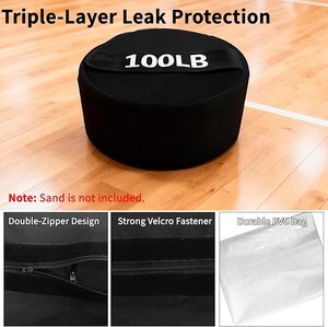 Saco de arena profesional internacional superior de 100 lb para entrenamiento de fuerza, equipo de gimnasio duradero, saco de arena personalizado - Product Image 3