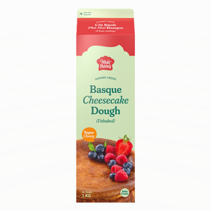 Wholesale Massive Non Dairy Cream High Quality Unbaked <b>Basque</b> Cheesecake Dough 1KG Bakery Using HALAL OEM/ODM Hot Price - Product Image 1