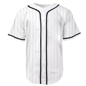Maillot de baseball personnalisé |   T-shirt d'équipe à impression numérique |   Solide et respirant |    Fournisseur OEM Pakistan - Product Image 3
