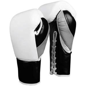 Guantes de Boxeo Profesionales de Cuero Sintético para Adultos con Impresión de Logotipo Personalizado - Guantes de Entrenamiento MS-BG-430 - Product Image 1