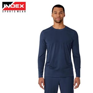 Man and Woven <b>Long</b> <b>Sleeve</b> Hospital USA Uniform Under Scrub Stretch Shirt Medical Nursing <b>Undershirt</b> - Product Image 3