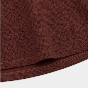 Women A-Line Knee-Length Skirt Solid Color Polyester Comfortable Regular Waistline All Seasons Wear - Product Image 6
