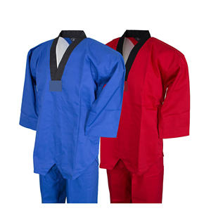 Prix de gros RTS, uniforme de taekwondo sur mesure de haute qualité, respirant, pour l'entraînement aux arts martiaux, avec ceinture AS-TG-4810 - Product Image 4