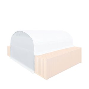 Kit de paroi arrière pour bac de stockage High Cube compatible avec les conteneurs TMG-DT3020C et DT3040C 9'6 - Product Image 4