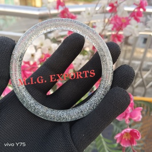 Hot and Most Sell Resin <b>Bangles</b> Resin <b>bangles</b> are versatile accessories used as bold and fashion-forward statement jewelry.2026. - Product Image 1