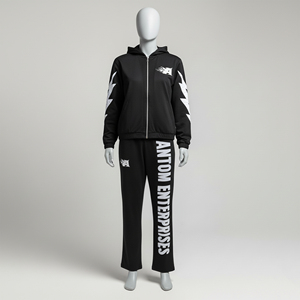 Proveedor de Conjuntos Deportivos Casuales para Hombre, con Capucha, de Forro Polar Sólido, Transpirables, Cómodos y Elegantes, para Invierno y Fitness - Product Image 3